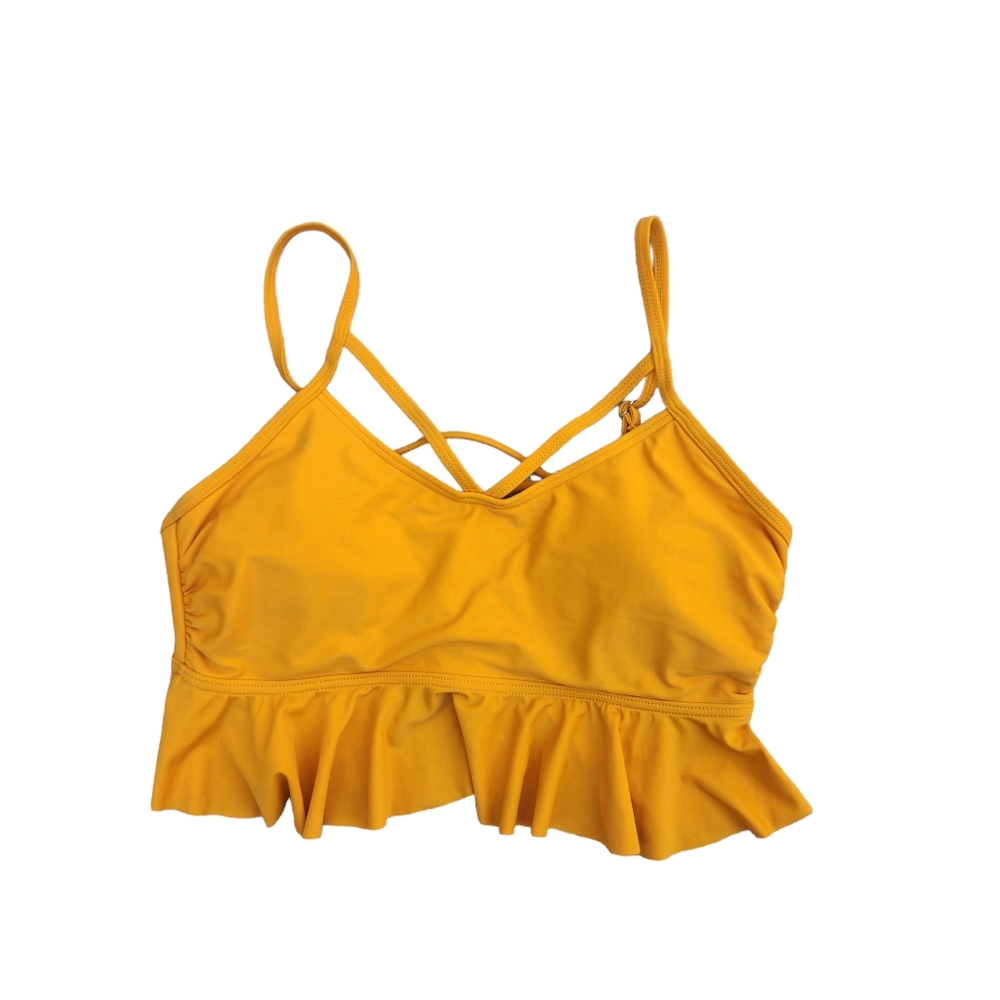 Cocoship Bikini Top Yellow Large